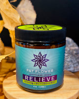 Fat Flower full spectrum Relieve Joint & Hand Cream with CBG, CBD and CBDV plus arnica, frankincense, myrrh for arthritis.